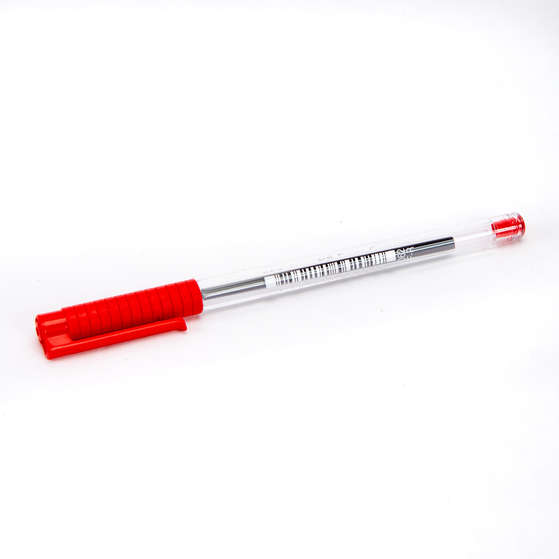Lapicero fino Faber Castell 062 redondo rojo 12und