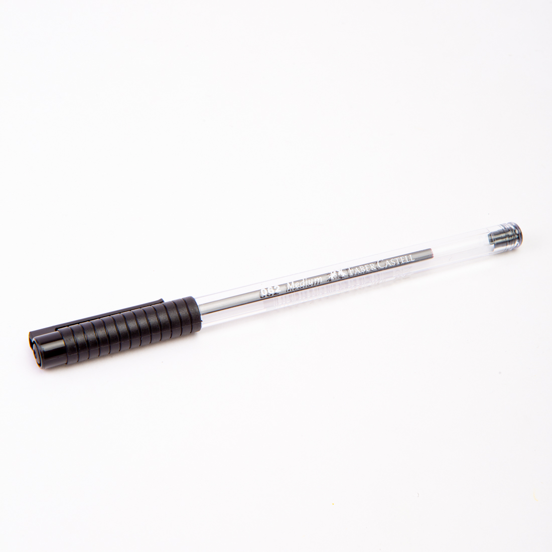 Lapicero medio Faber Castell 062 redondo negro 12und