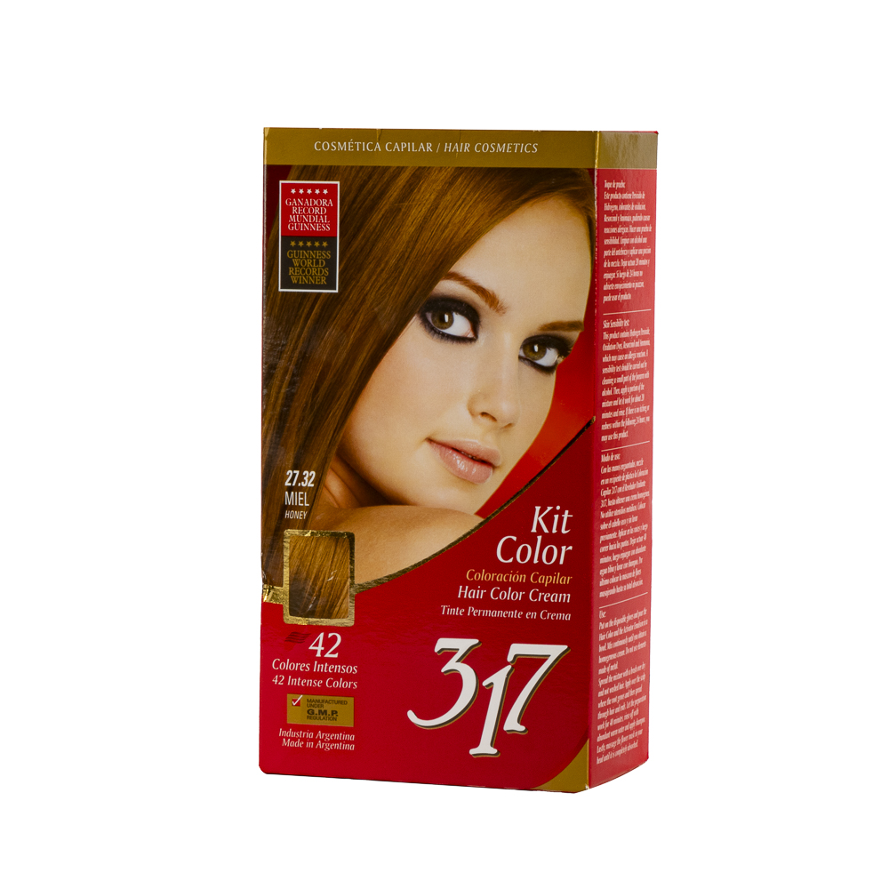 Tinte 317 color miel #27.32