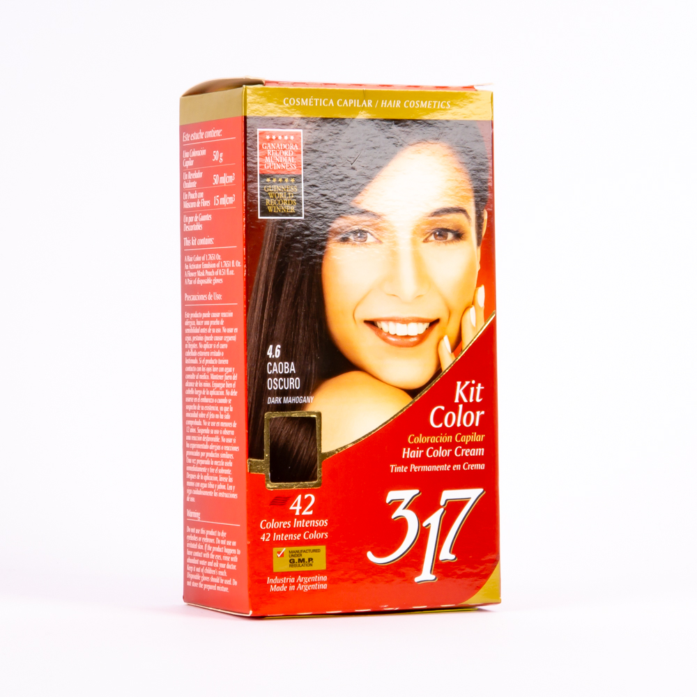 Tinte 317 caoba oscuro #4.6