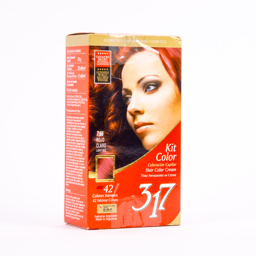 Tinte 317 rojo claro 7.66