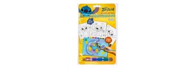 Libro colorear Stitch acuarelas