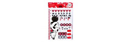 Hojas rayadas Mickey Mouse