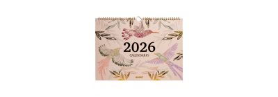 Calendario 2026 diseño bohemio