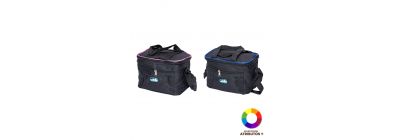 Lonchera tela con zipper malla