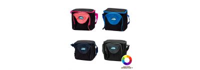 Lonchera tela diseño rombos