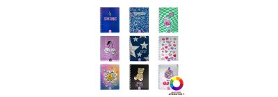 Cuaderno 100 hojas Love Shine