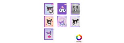 Cuaderno Kuromi grande cosido