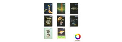 Cuaderno Estilo espiral Pro Space