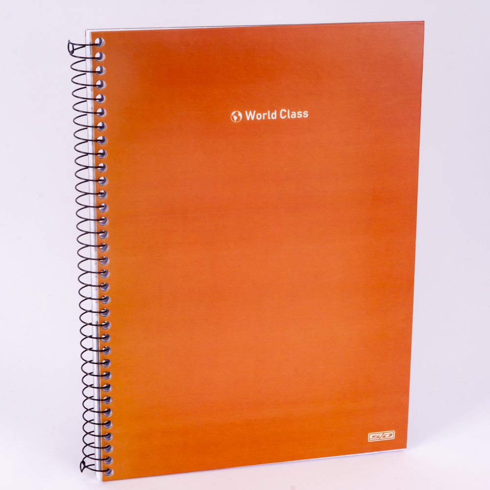 Cuaderno world class 80h resorte Surtido por estilo