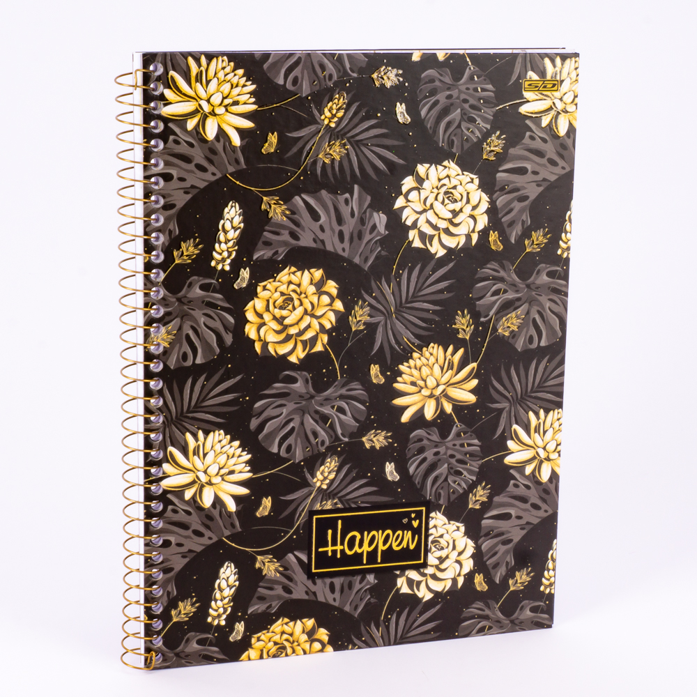 Cuaderno happen 80h resorte Surtido por estilo