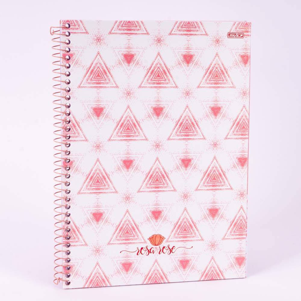 Cuaderno rosa rose 80h resorte Surtido por estilo