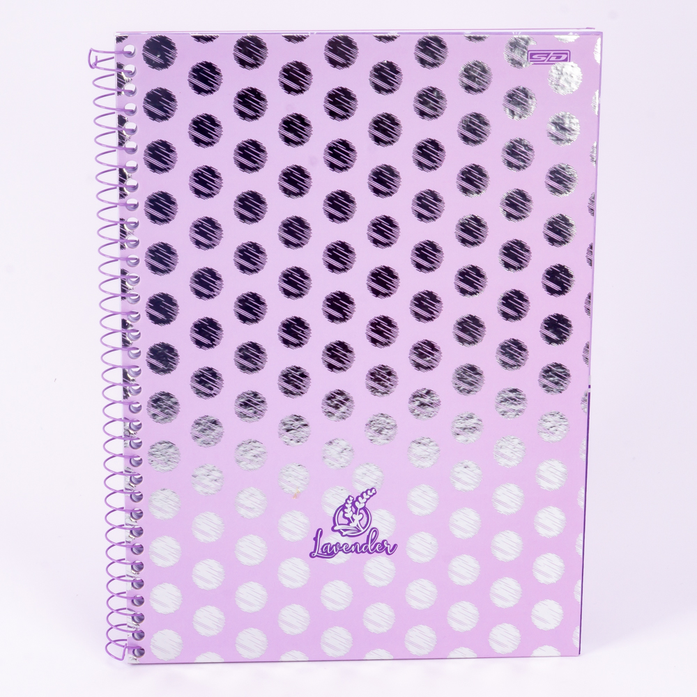 Cuaderno lavender 80h resorte Surtido por estilo