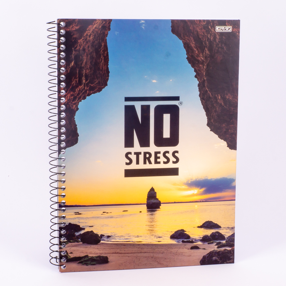 Cuaderno  no stress 80h resorte Surtido por estilo