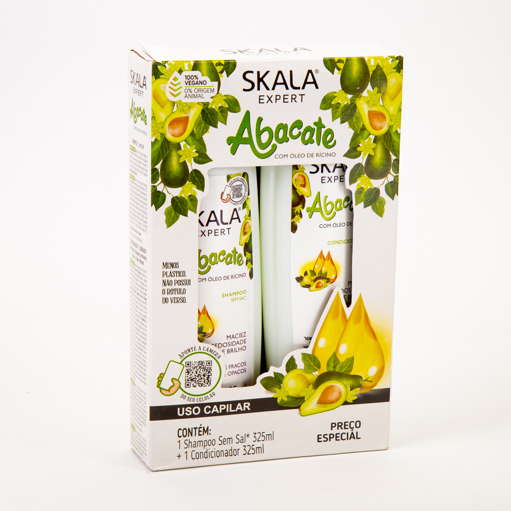 Set capilar Skala aguacate aceite ricino 2pzas 