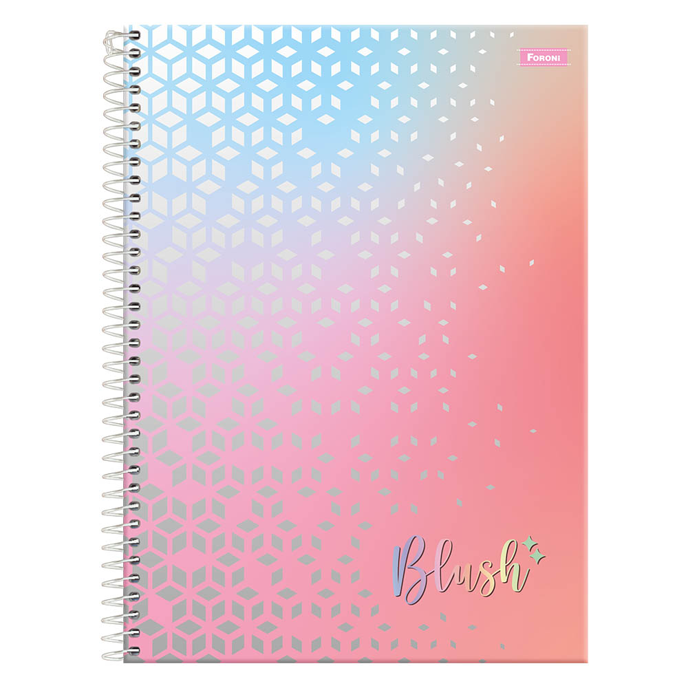 Cuaderno espiral TD blush 80h