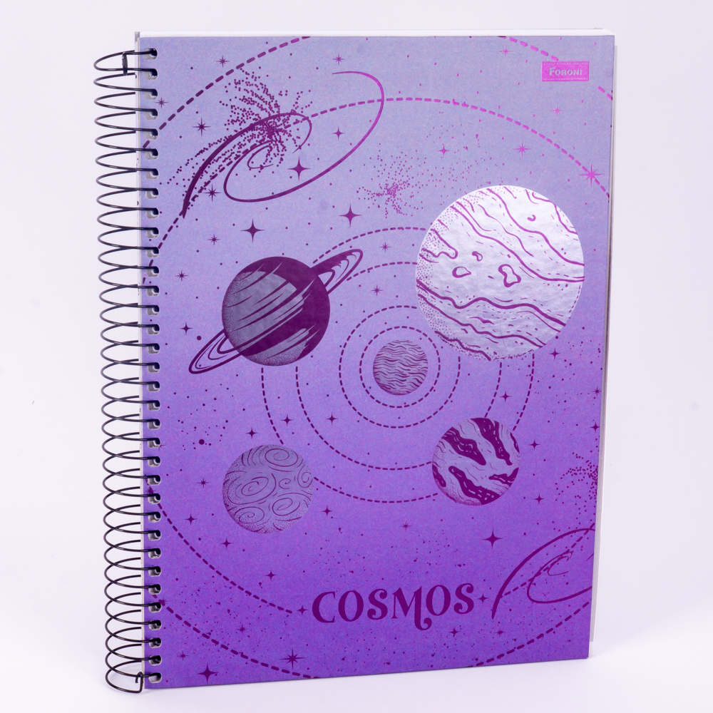 Cuaderno espiral Foroni cosmos  160h Surtido por estilo