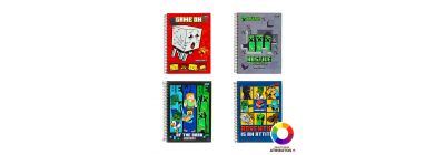 Cuaderno Minecraft tapa dura