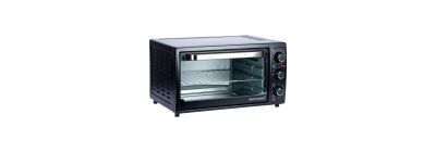 Horno eléctrico 46l negro y plateado