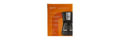 Coffee maker eléctrico 6tazas 550w 110-127v negro