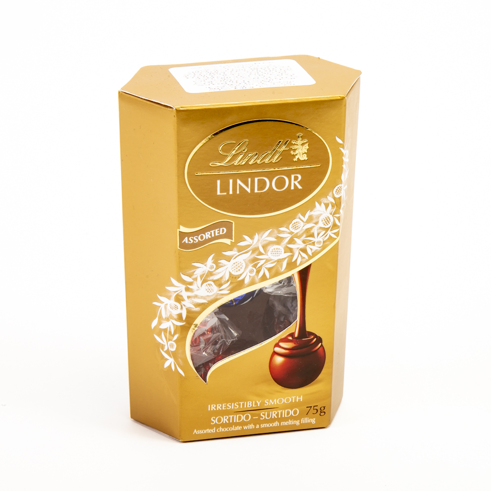 Estuche chocolate lindt Cornet surtido 75g