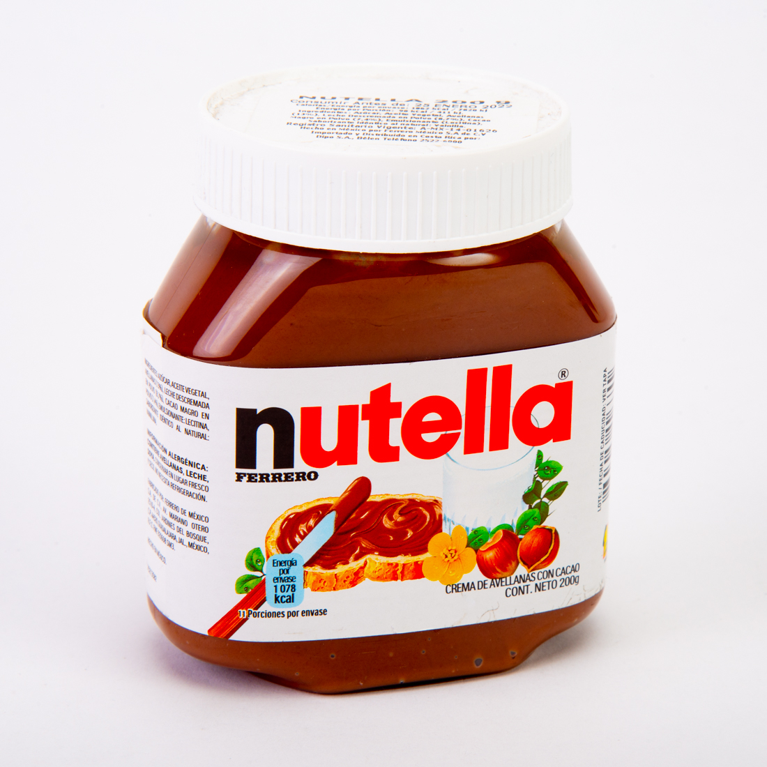 Frasco Nutella Untable