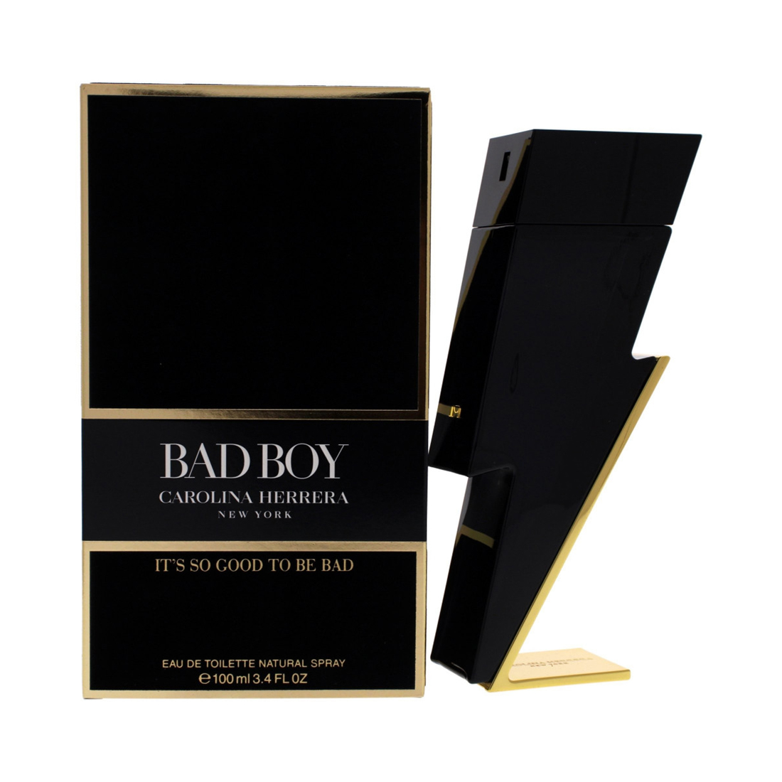 Perfume Carolina Herrera bad boy 3.4oz