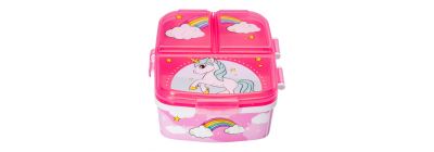 Recipiente unicornio con divisiones