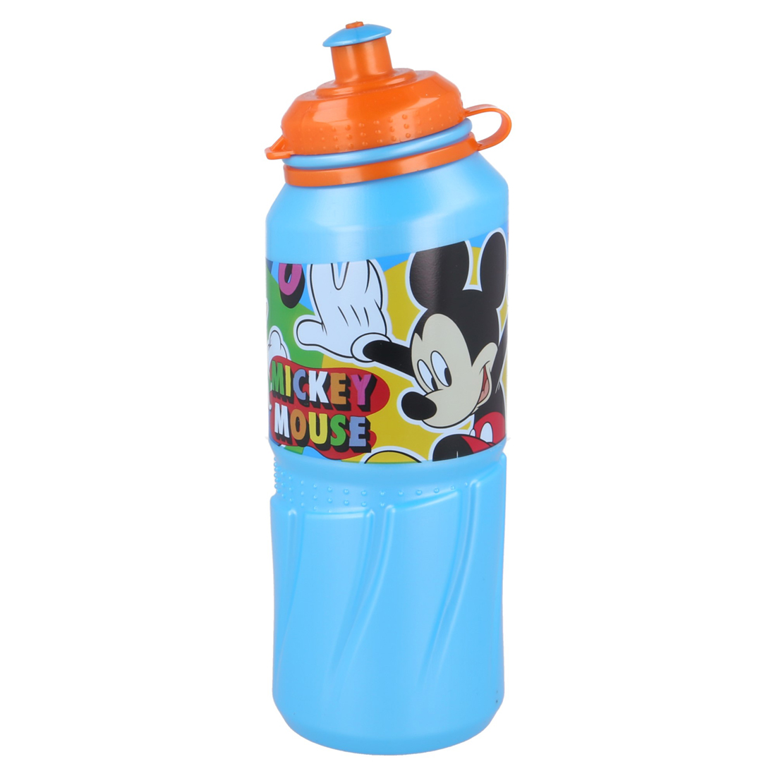 Envase estampado Mickey Mouse 530ml celeste