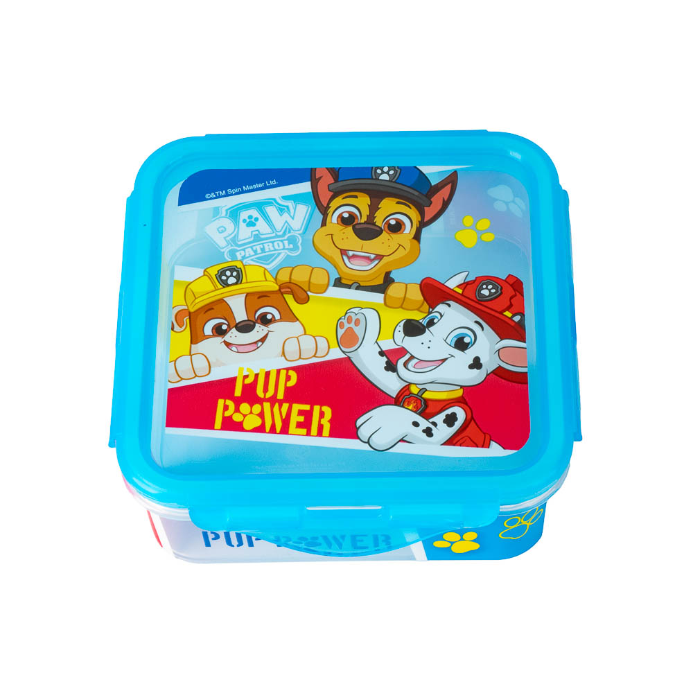 Recipiente plástico estampado Paw Patrol cierre hermético 500ml