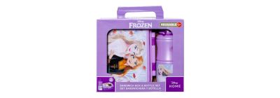 Recipiente plástico Frozen lila