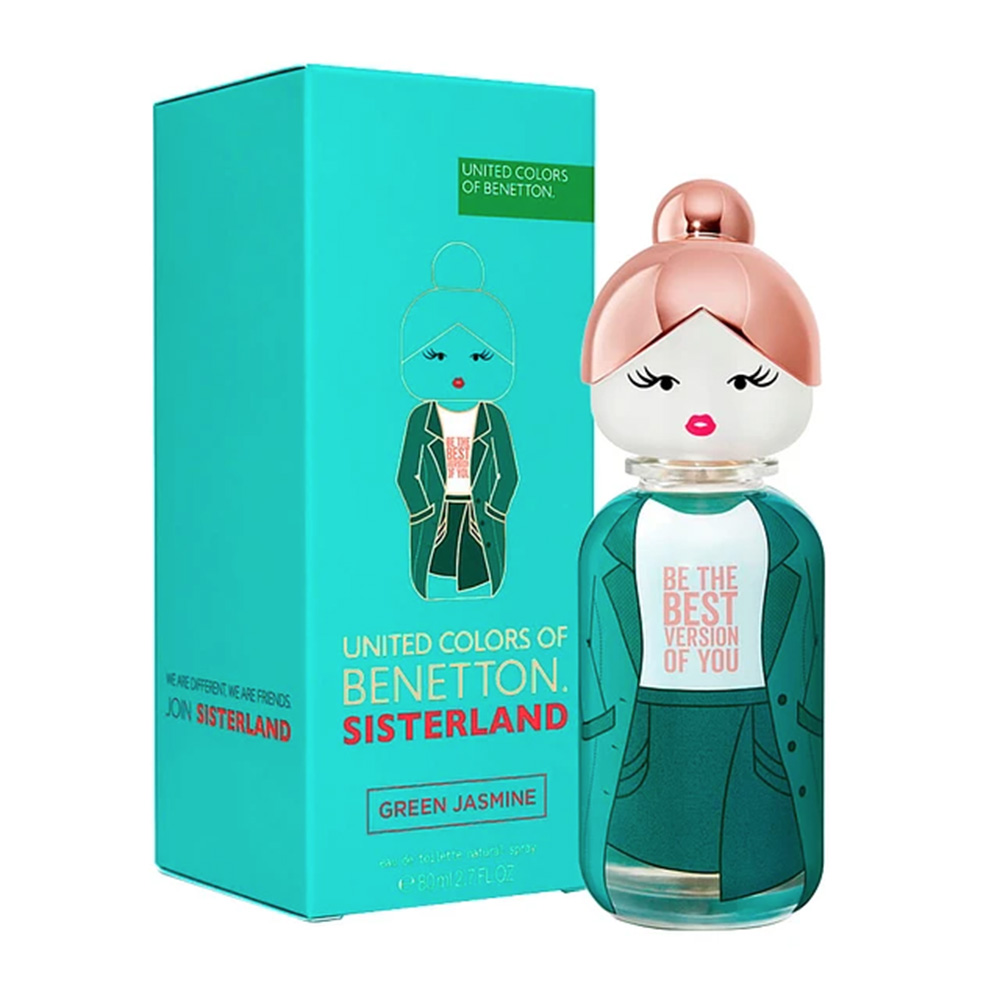 Perfume Benettonb Sisterland green Jasmine 80ml