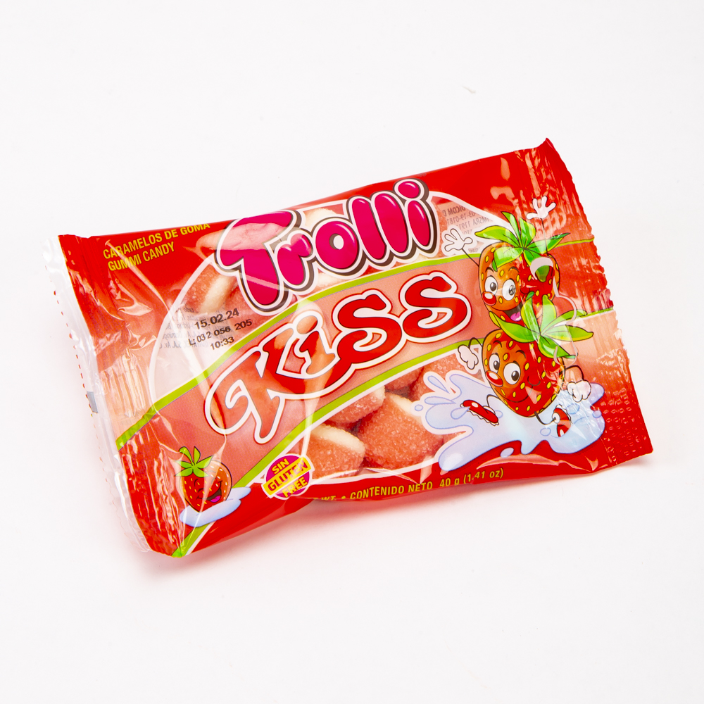 Gomita Trolli beso fresa 40g