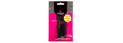 Cepillo para cejas 10und negro