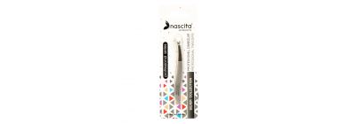Pinza para cejas plateado