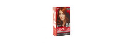 Tinte para cabello nevaton 2 tubos 8.44 cinnamon cooper