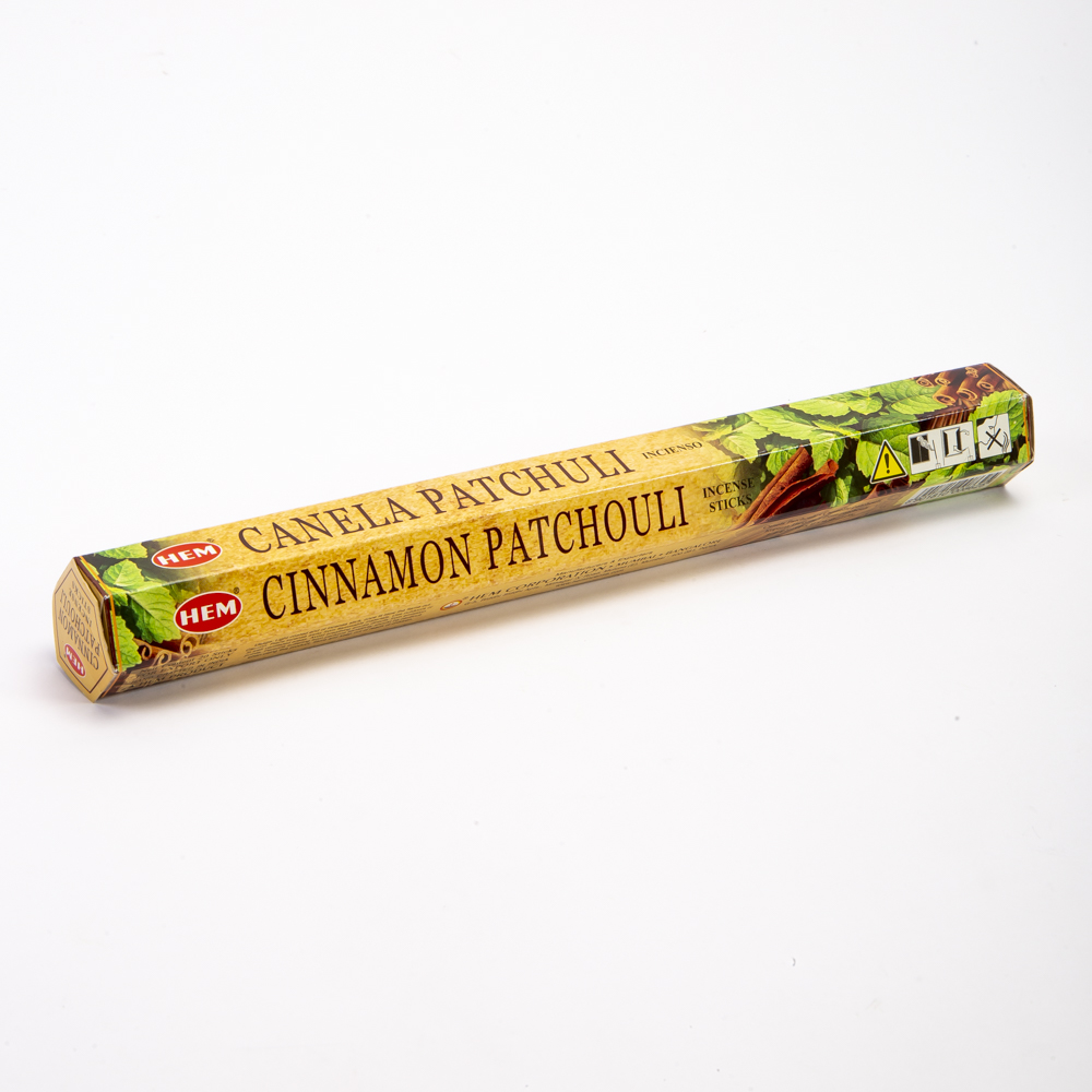 Incienso canela patchouli 20 varitas