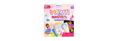 Juego dot it magnets unicorn+princess con accesorios 3-7a