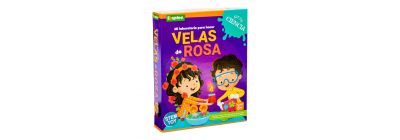 Kit para crear velas rosa