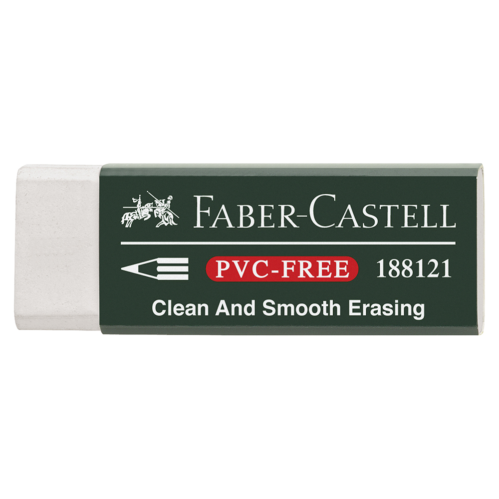 Borrador Faber Castell blanco 80und