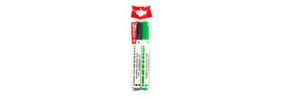 Marcador pizarra 2und negro verde