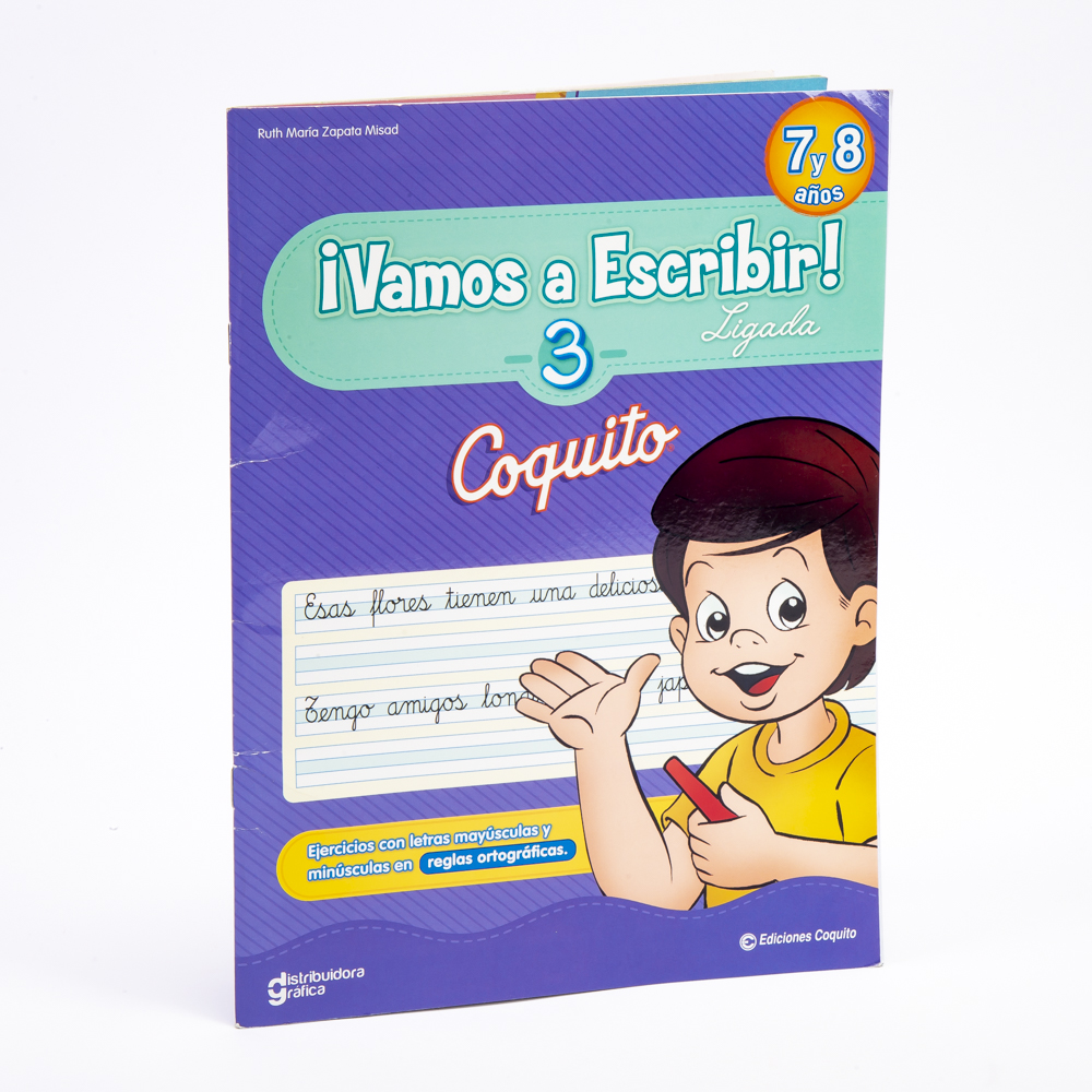 Libro Coquito vamos a escribir 3