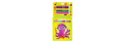 Libro para colorear marino