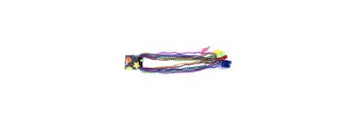 COLLAR CARNAVAL C/PITO COLORES 6PZAS