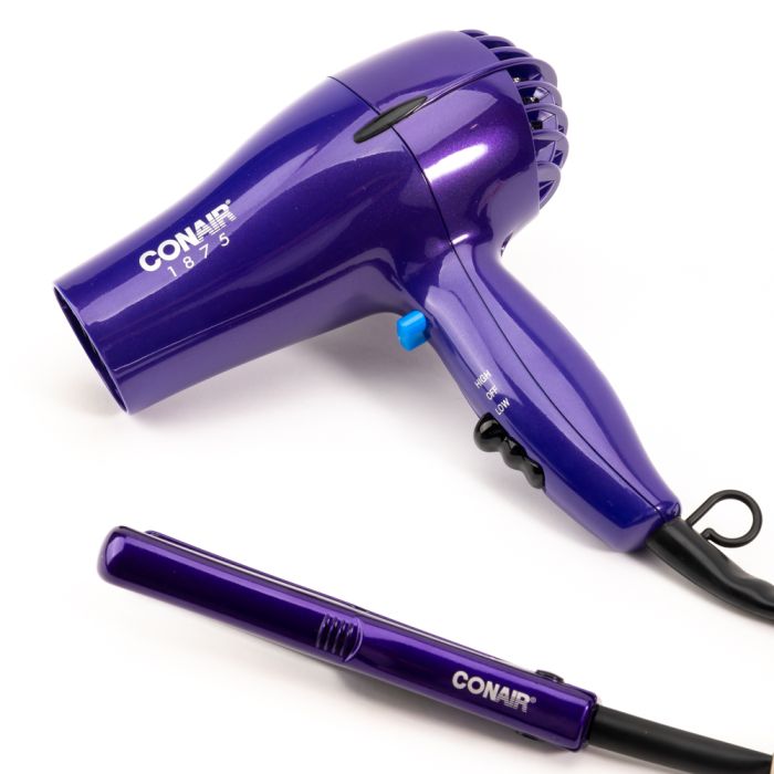 Secadora 1875w mini plancha cerámica