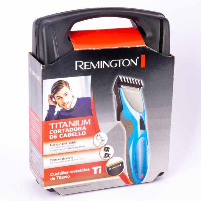 Maquina para cortar cabello inalambrica titanio