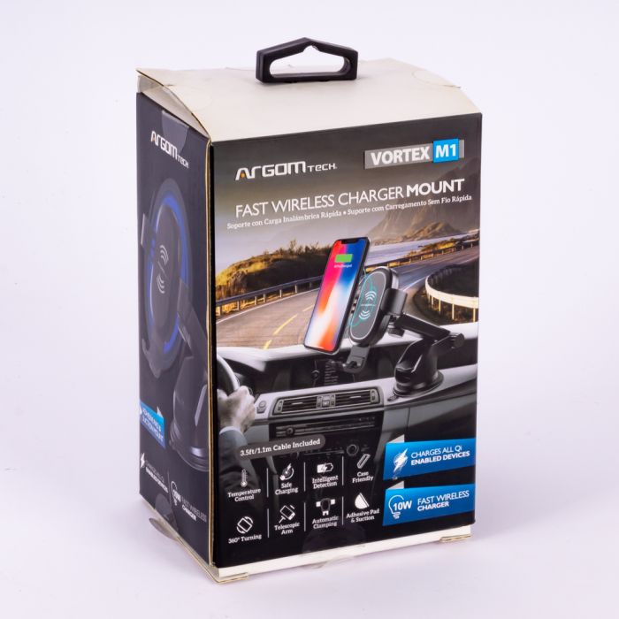 Soporte Celular Auto Otufan Cargador De Coche Inalu00e1mbrico