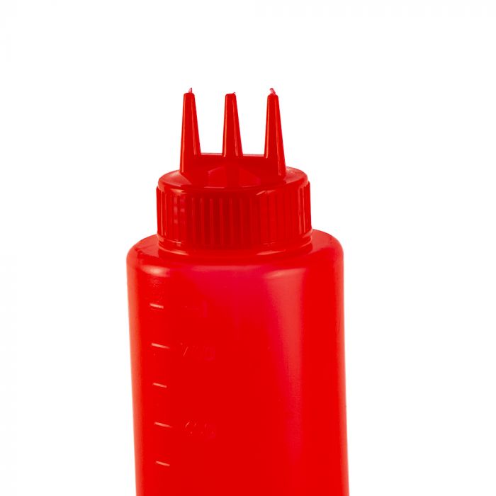 Dispensador De Salsa Con 3 Boquillas – Práctico Para Ketchup, Mayonesa Y Salsas Espesas, Fácil De Usar En Cocina