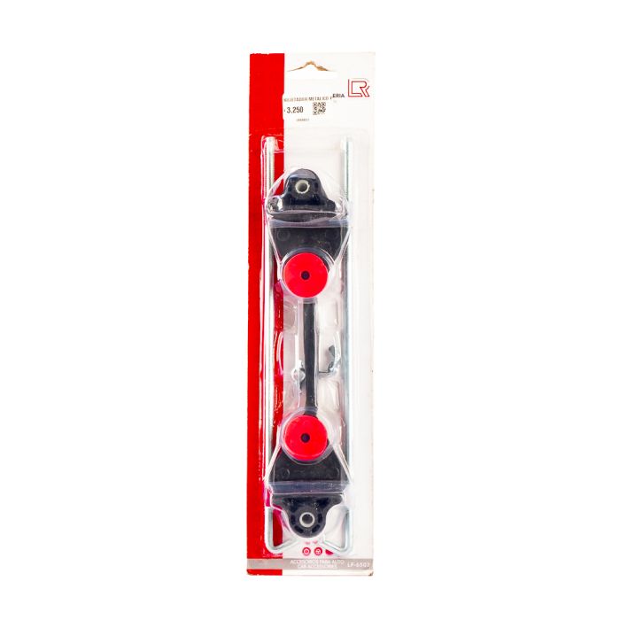 Sujetador metalico lafa racing para bateria auto negro