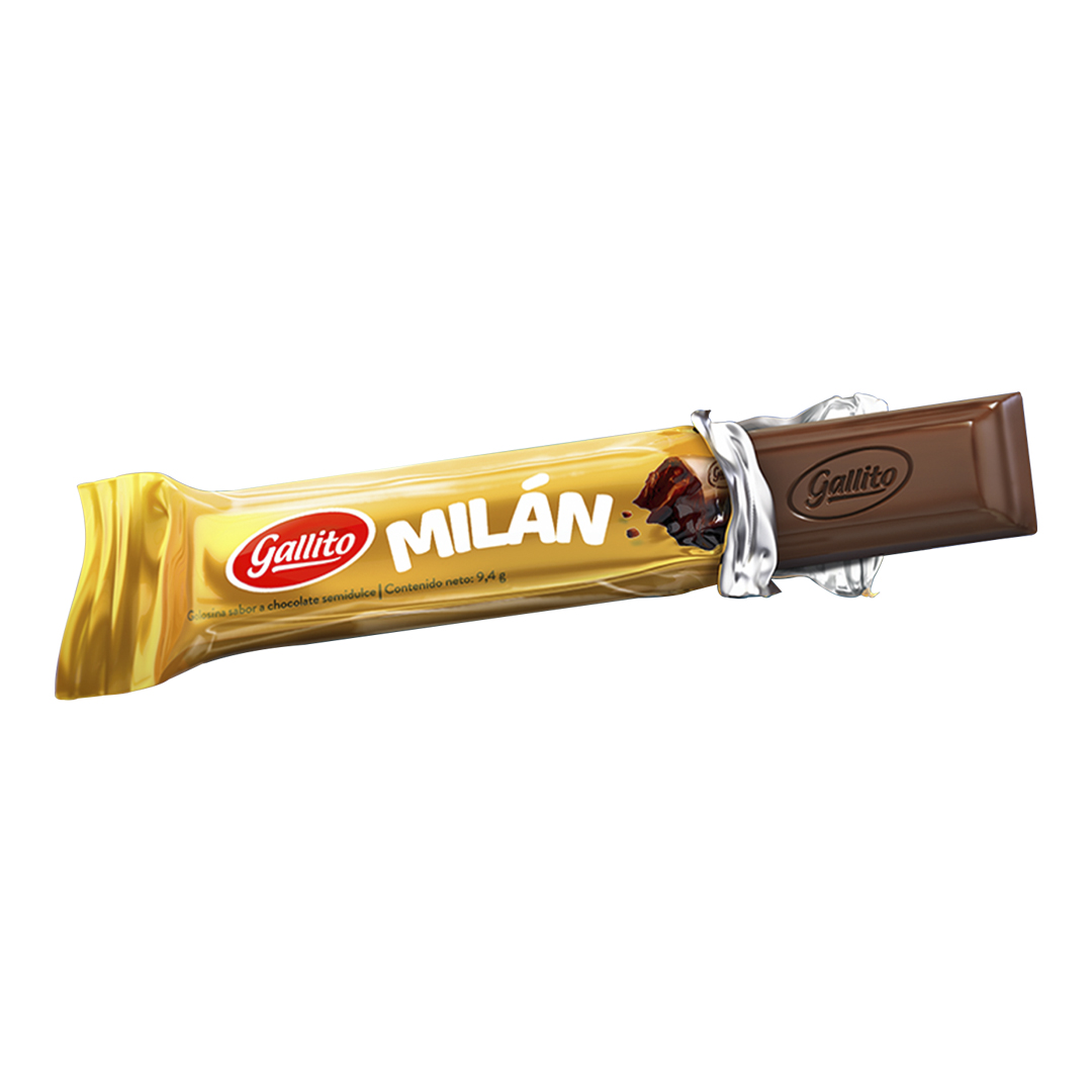 Chocolate Gallito Milan original paquete 